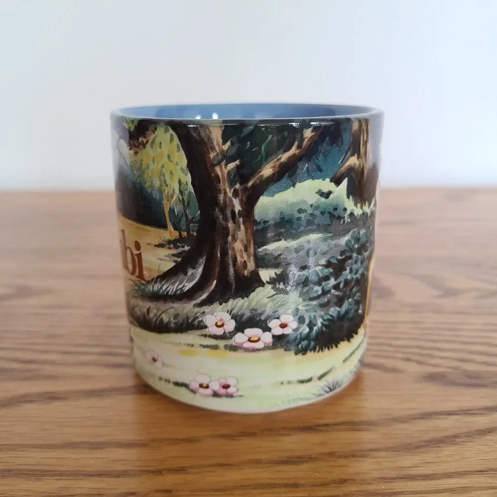 Vintage Disney Store Bambi Thumper Flower Coffee Mug Cup 12 Ounce EUC